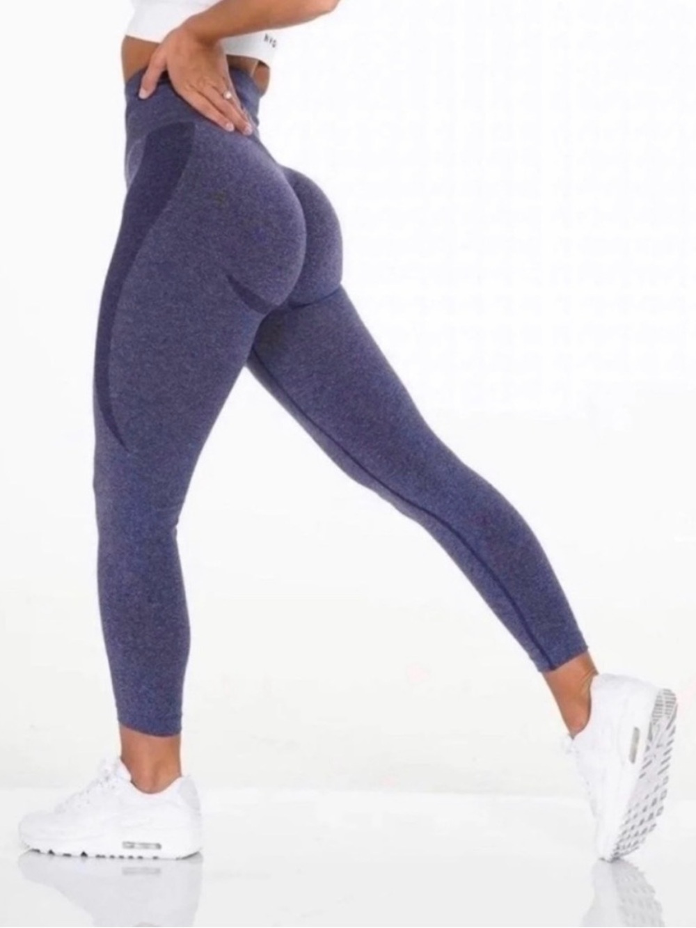 NVGTN Seamless Contour Leggings - indigo